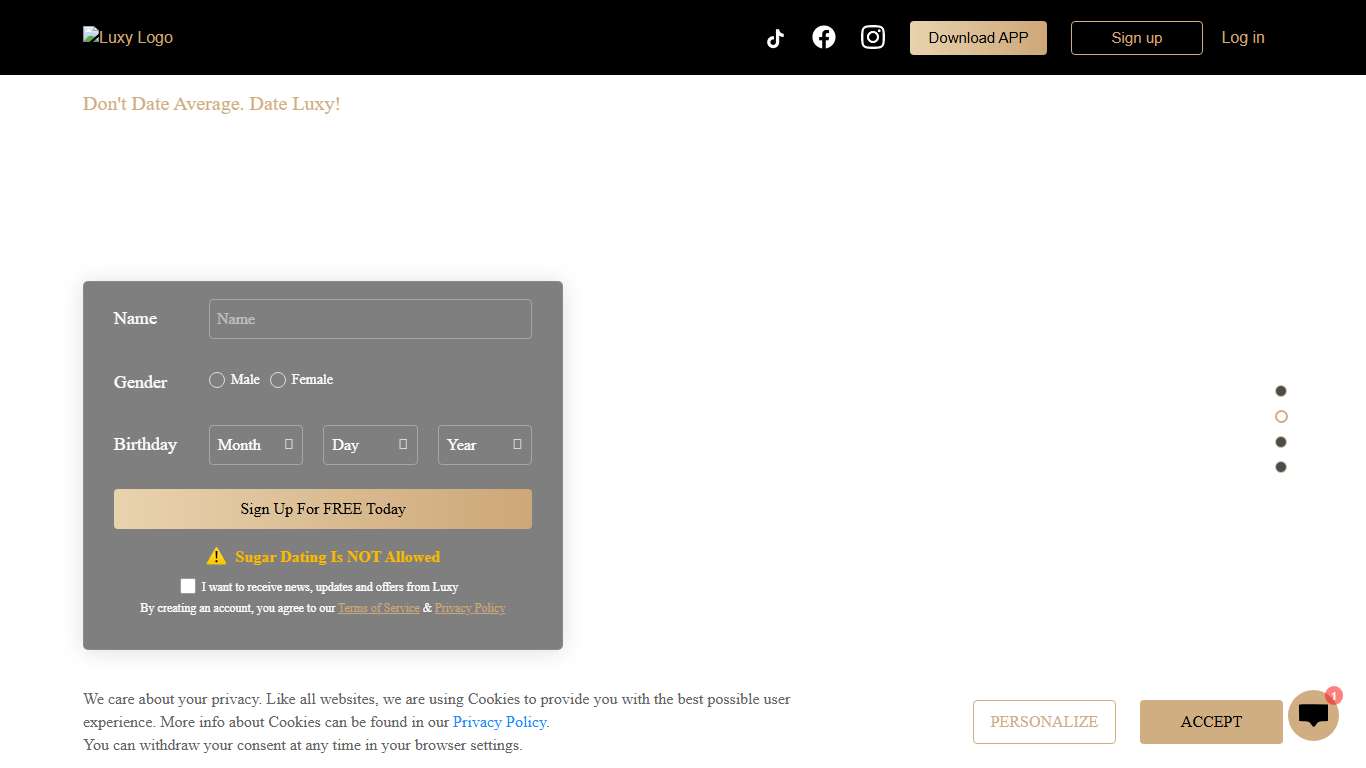 Luxy | Best Elite And Luxury Millionaire Dating Site